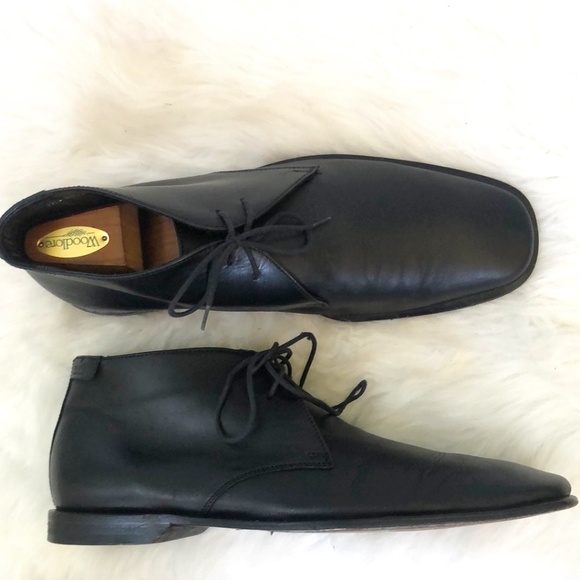 Gucci Men's Authentic BLACK Chukka Boots Sz 10D - Picture 1 of 9